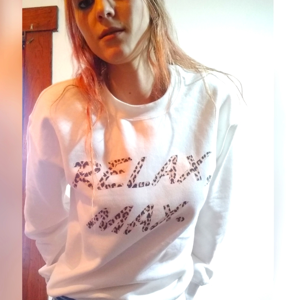 Relax Max Sweatshirt Leopard Shania Twain Shirt